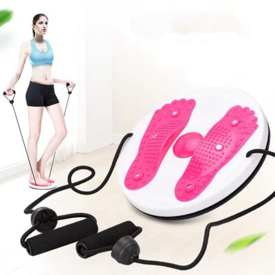 360° Waist Twister Disc — Core Toning, Low-Impact, Silent Indoor Exercise