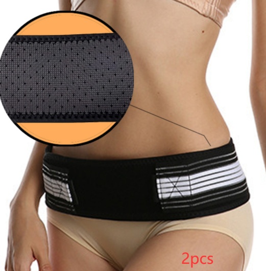 Double Reinforced Pelvic Support Belt — SI Joint, Postpartum & Lower Back Pain Relief, Adjustable Orthosis Brace for Women & Men 16 Double Reinforced Pelvic Support Belt — SI Joint, Postpartum & Lower Back Pain Relief, Adjustable Orthosis Brace for Women & Men - Image 5