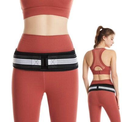 Double Reinforced Pelvic Support Belt — SI Joint, Postpartum & Lower Back Pain Relief, Adjustable Orthosis Brace for Women & Men